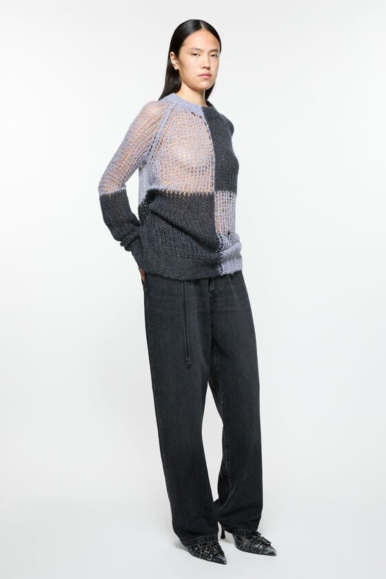 Acne Studios Lockerer Strickpullover Günstiger Verkauf