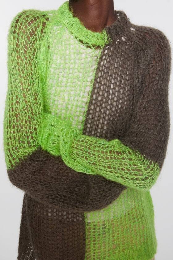 Acne Studios Lockerer Strickpullover Fabrikverkauf