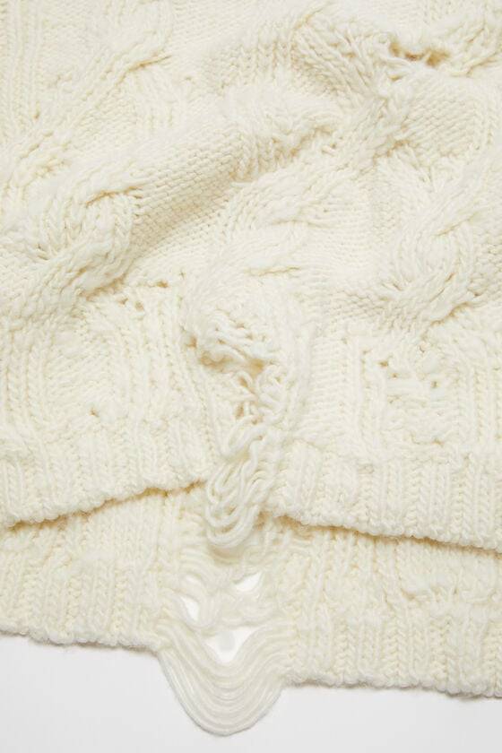 Acne Studios Häkelpullover im Used-Look Sonderangebot