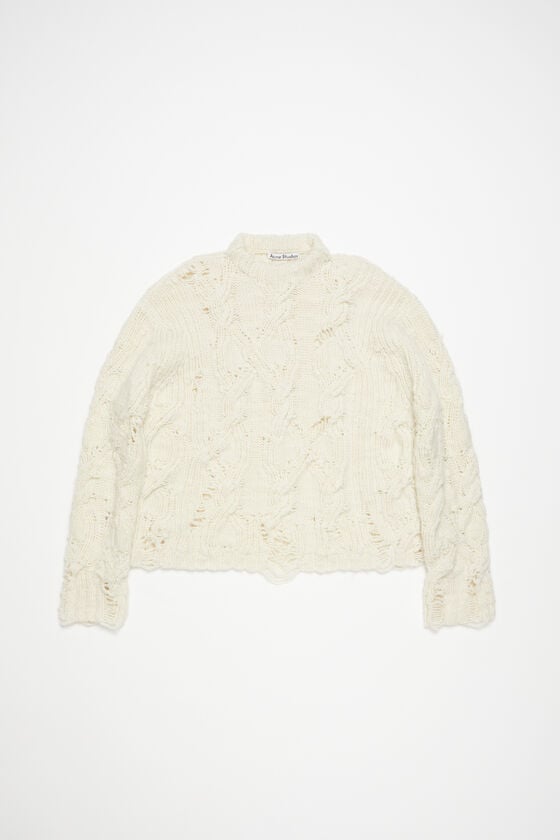 Acne Studios Häkelpullover im Used-Look Sonderangebot