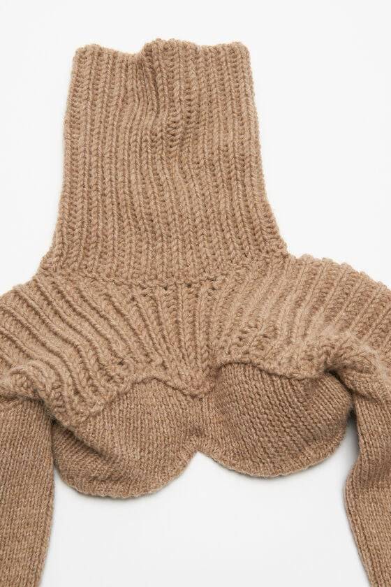 Acne Studios Cropped high neck knit Laufsteg-Show Günstig kaufen