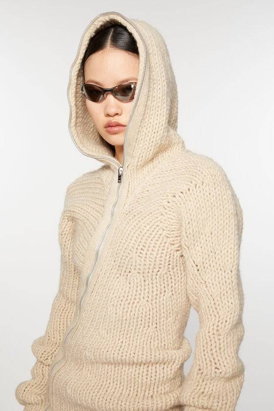 Acne Studios Knit hooded dress Laufsteg-Show Flash Sale