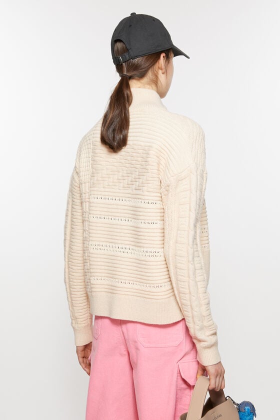 Acne Studios Strickjacke aus Patchwork-Strick Unisex Cyber Monday
