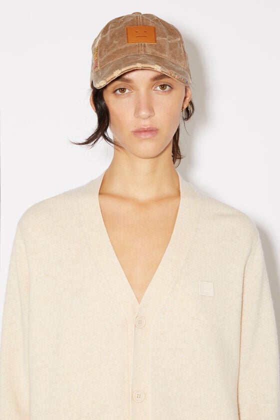 Acne Studios Cardigan mit V-Ausschnitt Unisex Lagerräumung