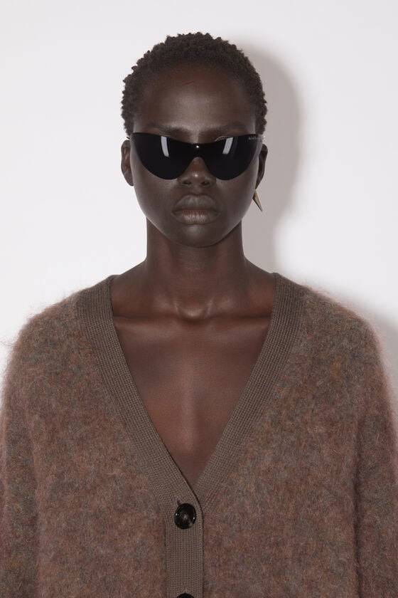 Acne Studios Woll-Mohair-Cardigan Blitzangebot