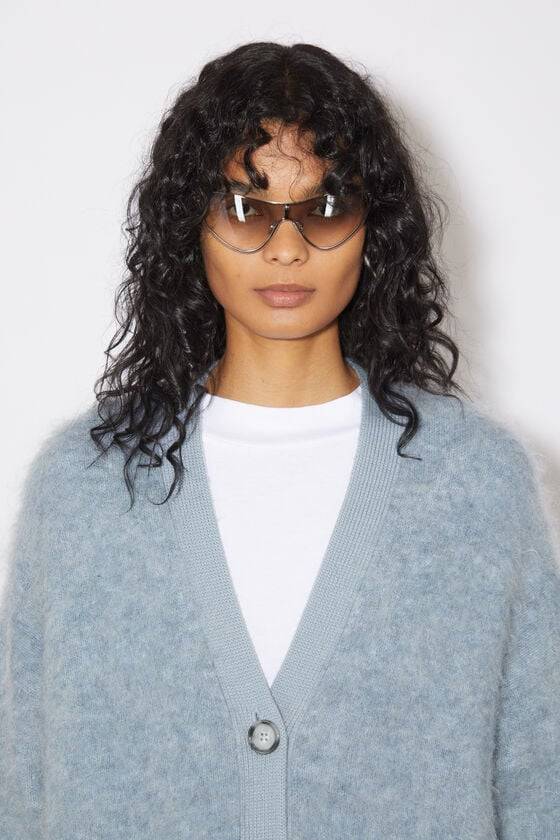 Acne Studios Woll-Mohair-Cardigan Große Rabatte