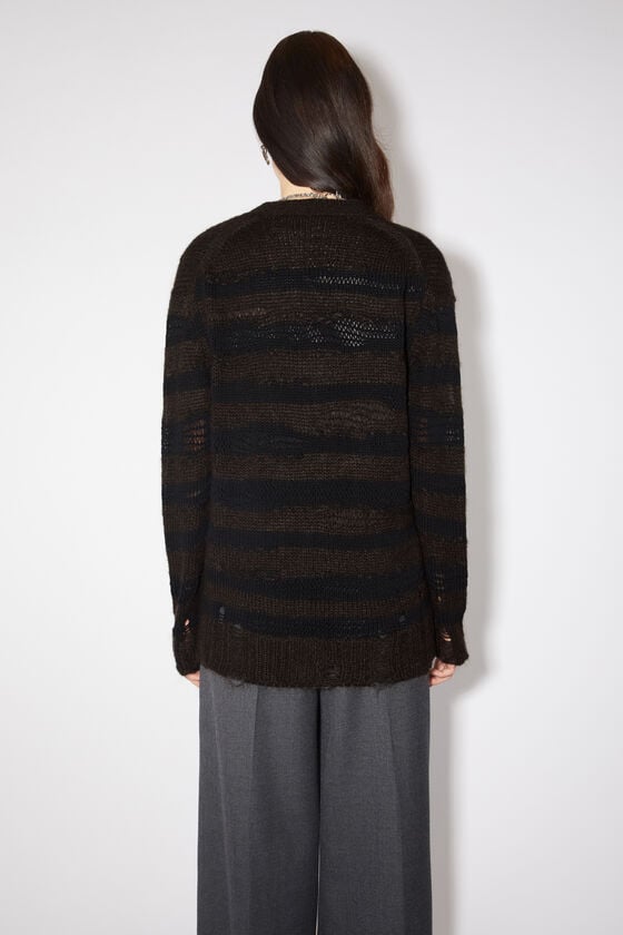 Acne Studios Gestreifter Cardigan im Used-Look Neuheiten