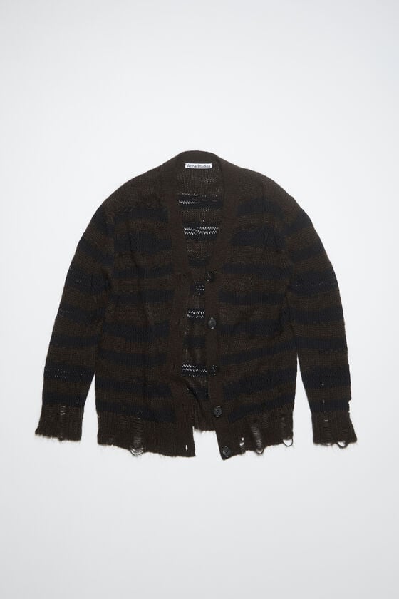 Acne Studios Gestreifter Cardigan im Used-Look Neuheiten