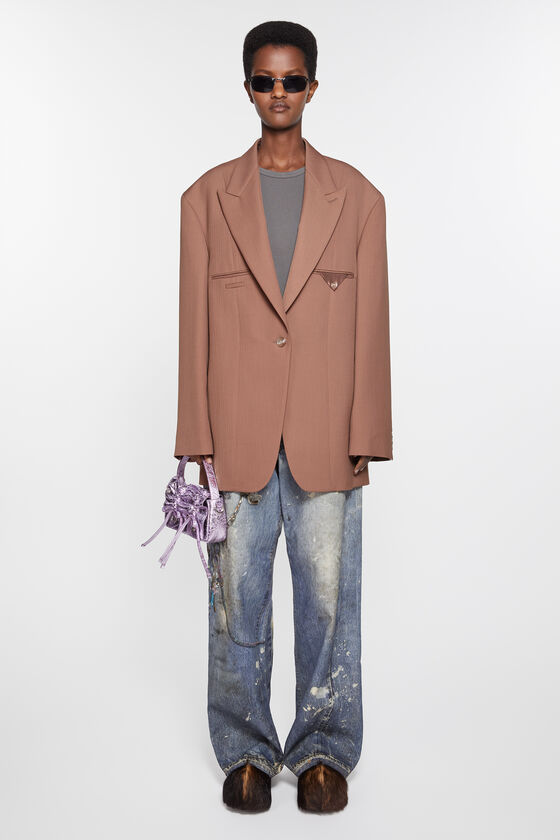 Acne Studios Einreihige Jacke Tägliche Deals