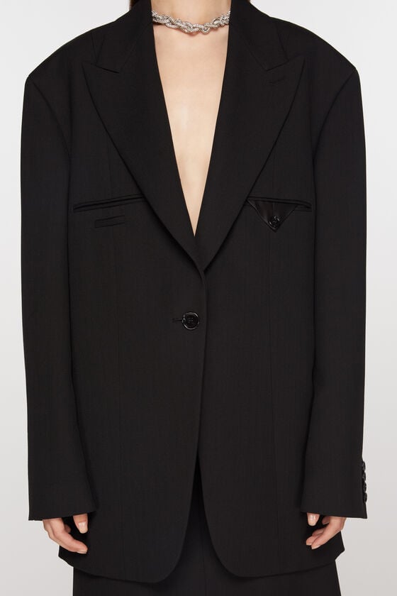 Acne Studios Einreihige Jacke Tiefpreis