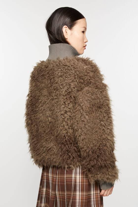 Acne Studios Pelzjacke Wochenangebot