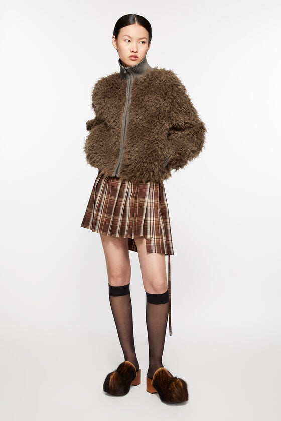 Acne Studios Pelzjacke Wochenangebot