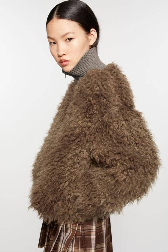 Acne Studios Pelzjacke Wochenangebot