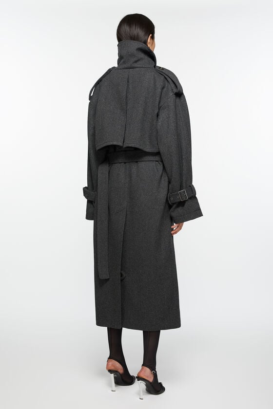Acne Studios Mantel mit Gürtel Letzte 2 Tage