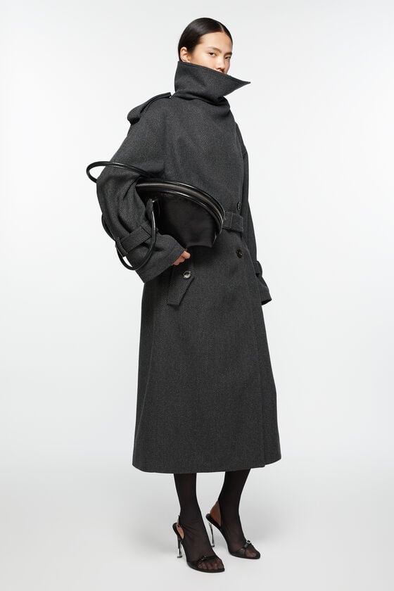 Acne Studios Mantel mit Gürtel Letzte 2 Tage