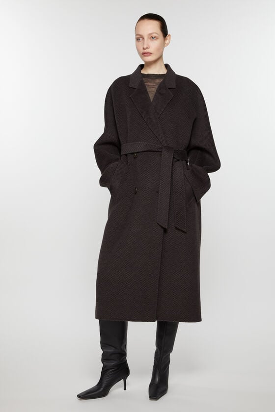 Acne Studios Zweireihiger Wollmantel Zeitbegrenzte Promotion