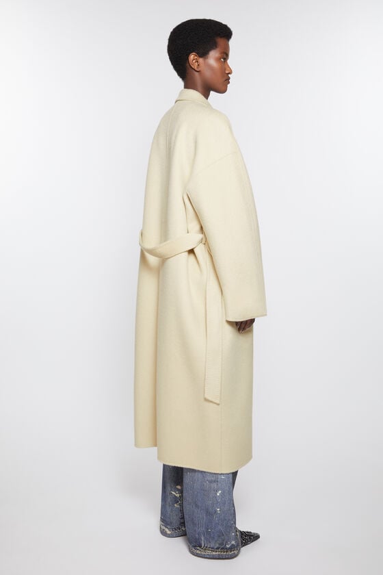 Acne Studios Zweireihiger Wollmantel Bis zu 60% Rabatt