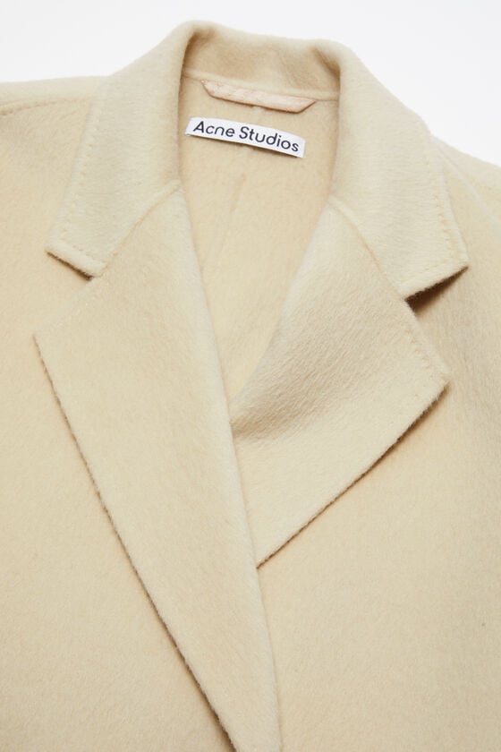 Acne Studios Zweireihiger Wollmantel Bis zu 60% Rabatt