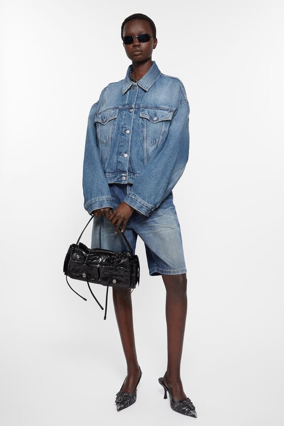 Acne Studios Jeansjacke - Lockere Cropped-Passform Nur für heute