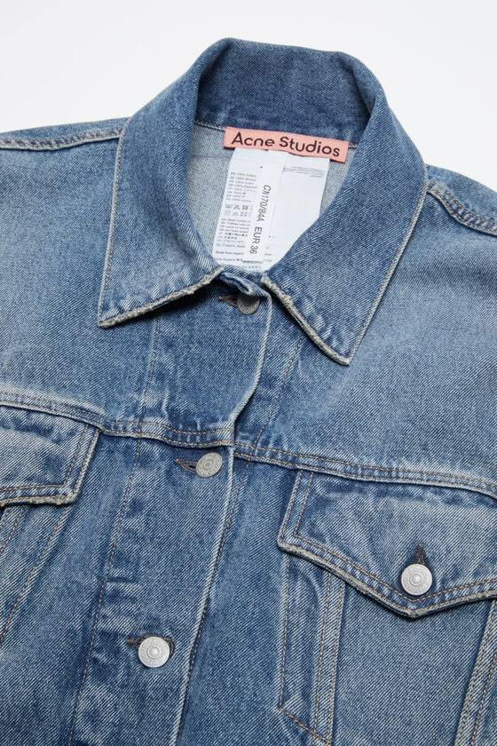 Acne Studios Jeansjacke - Lockere Cropped-Passform Nur für heute