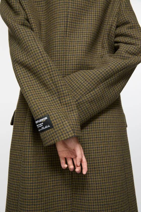 Acne Studios Zweireihiger Wollmantel Sonderangebot der Fabrik
