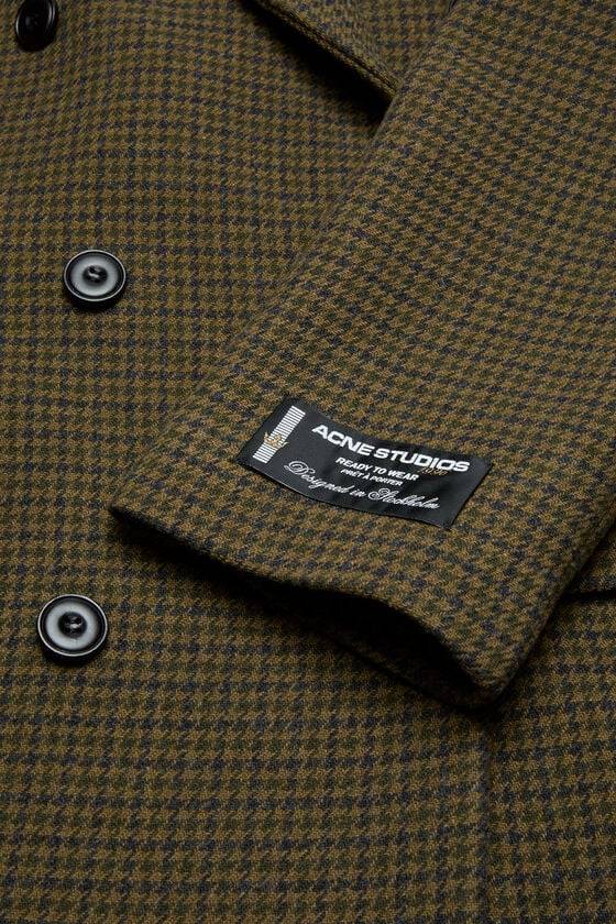 Acne Studios Zweireihiger Wollmantel Sonderangebot der Fabrik