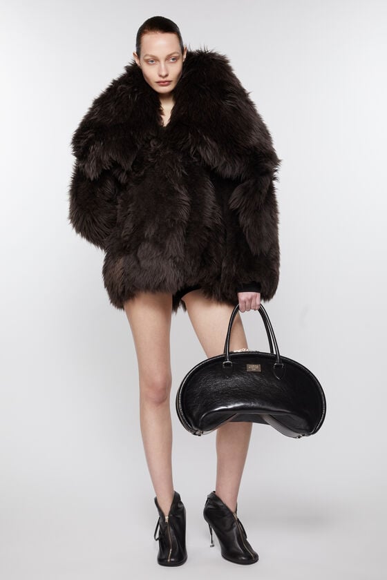Acne Studios Shearling Pelzmantel Laufsteg-Show Nur noch ein Tag übrig