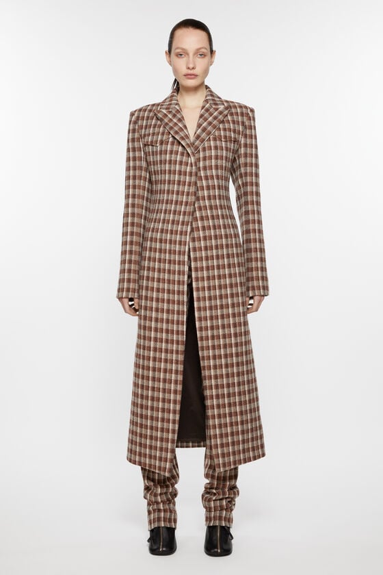 Acne Studios Single-breasted coat Laufsteg-Show Super Rabatt