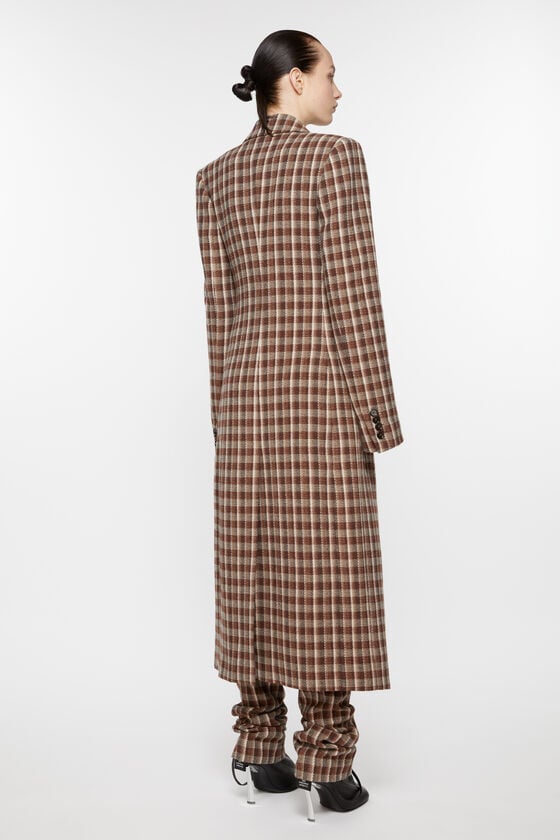 Acne Studios Single-breasted coat Laufsteg-Show Super Rabatt