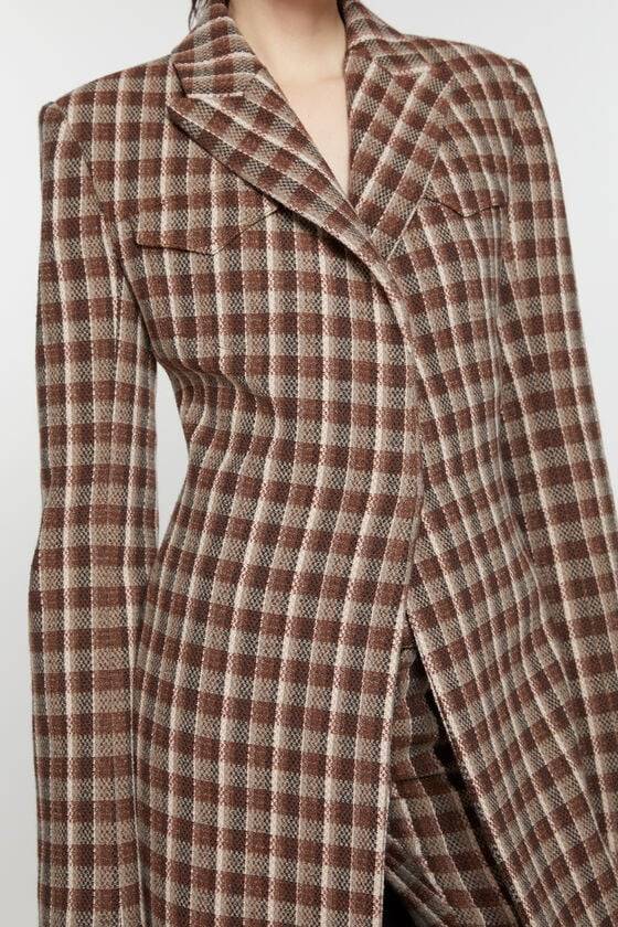 Acne Studios Single-breasted coat Laufsteg-Show Super Rabatt