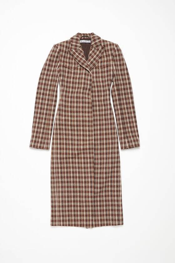 Acne Studios Single-breasted coat Laufsteg-Show Super Rabatt