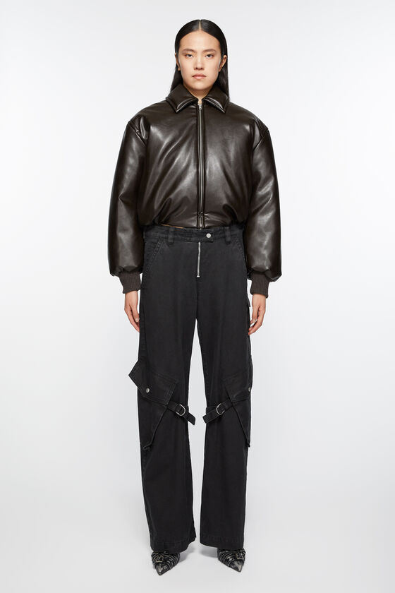 Acne Studios Beschichtete Bomberjacke Riesige Rabatte