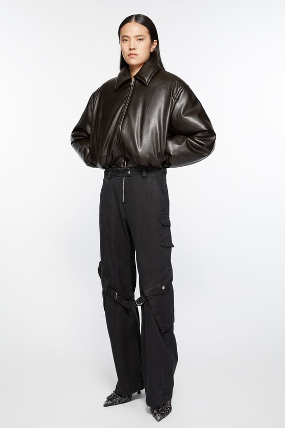 Acne Studios Beschichtete Bomberjacke Riesige Rabatte