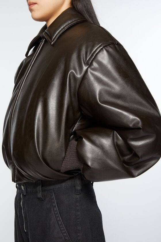 Acne Studios Beschichtete Bomberjacke Riesige Rabatte
