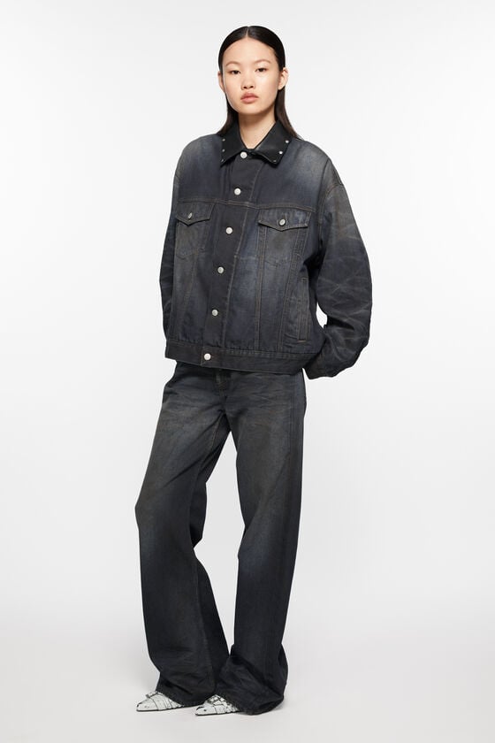 Acne Studios Jeansjacke – Übergroße Passform Begrenzt auf 3 Tage