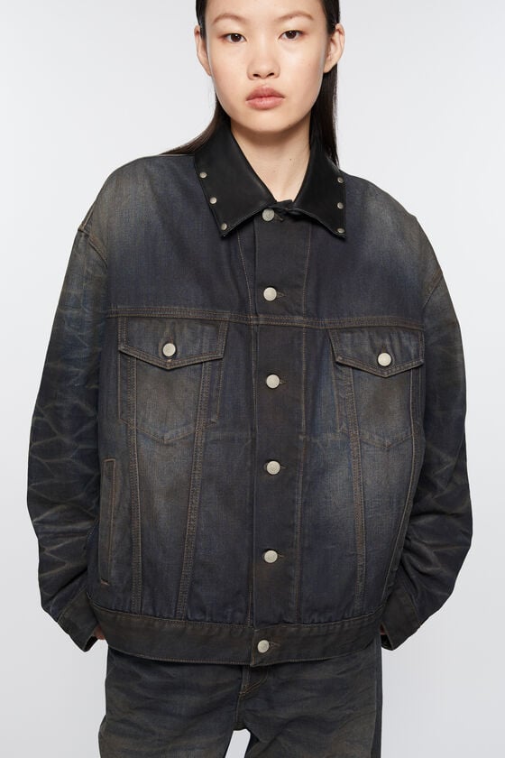 Acne Studios Jeansjacke – Übergroße Passform Begrenzt auf 3 Tage