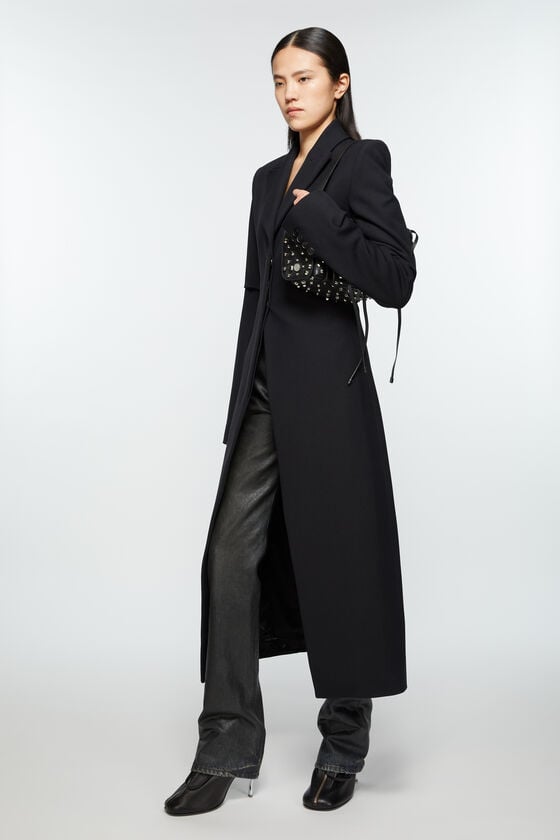 Acne Studios Single-breasted coat Laufsteg-Show Black Friday Preise
