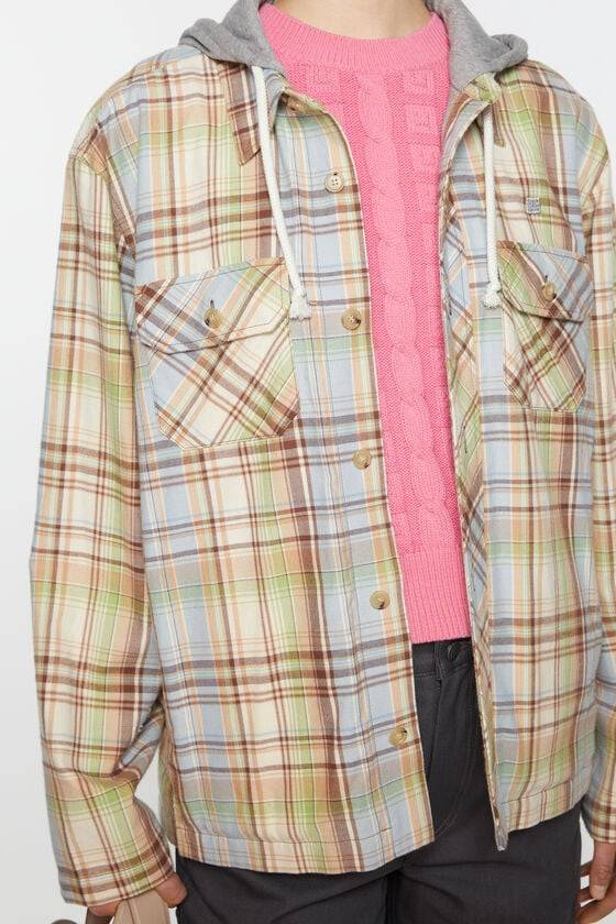 Acne Studios Überhemdjacke mit Kapuze Unisex 50% Rabatt für begrenzte Zeit
