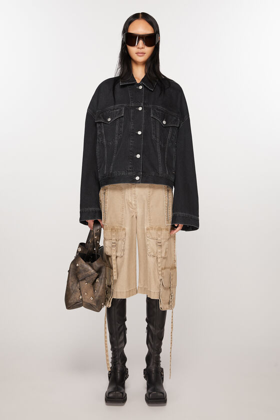 Acne Studios Denimjacke – gecroppt mit lockerer Passform Angebote