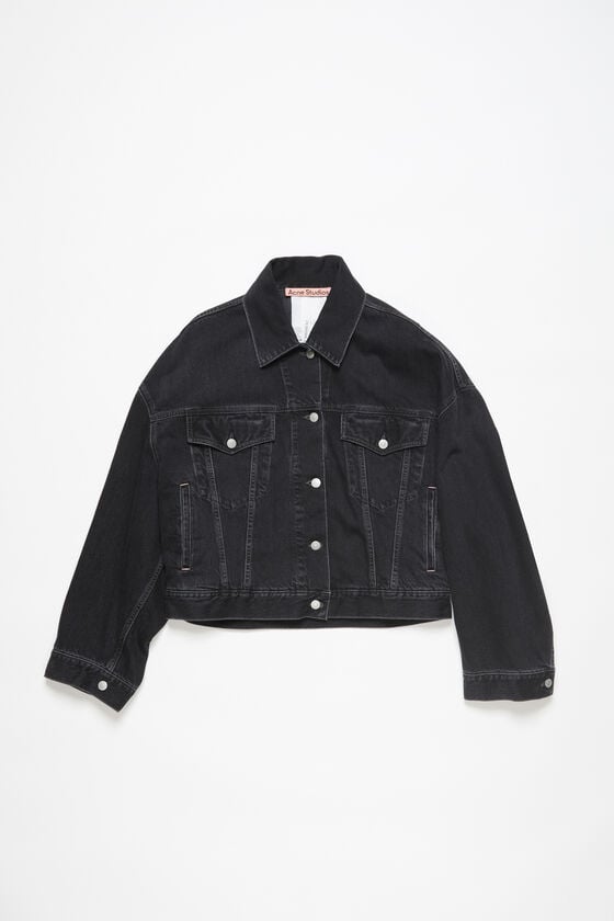 Acne Studios Denimjacke – gecroppt mit lockerer Passform Angebote