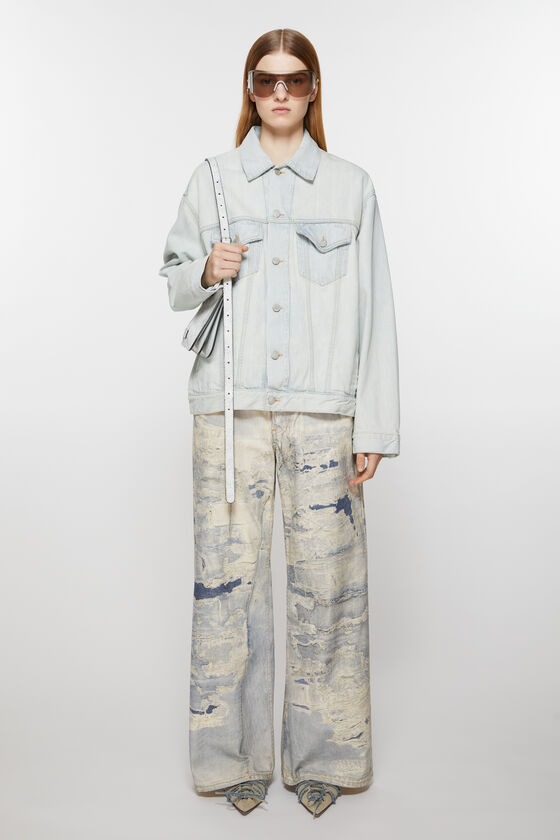 Acne Studios Jeansjacke – entspannte Passform Hotsell