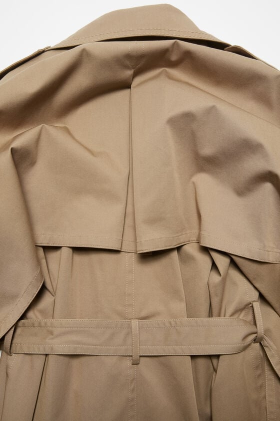 Acne Studios Zweireihiger Trenchcoat Meist gekauft