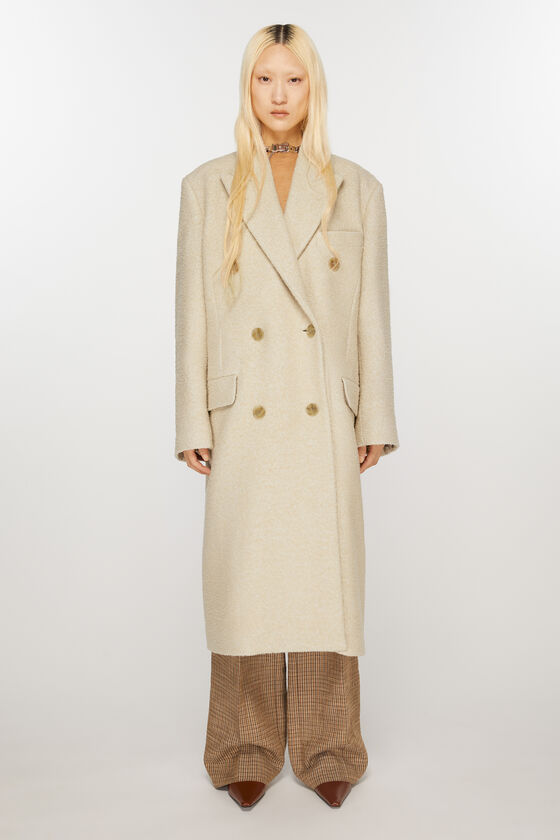 Acne Studios Zweireihiger Wollmantel Limitierter Zeitrabatt