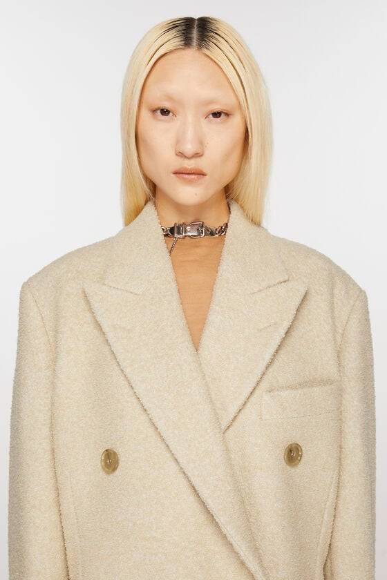 Acne Studios Zweireihiger Wollmantel Limitierter Zeitrabatt