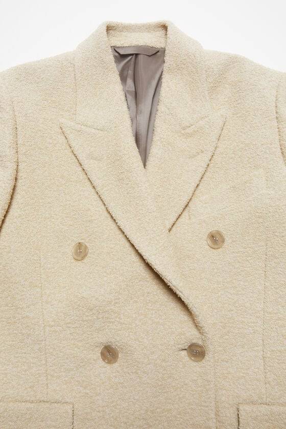 Acne Studios Zweireihiger Wollmantel Limitierter Zeitrabatt