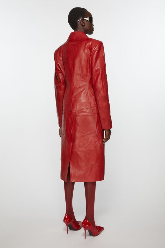 Acne Studios Ledermantel Laufsteg-Show Fabrik Onlineshop