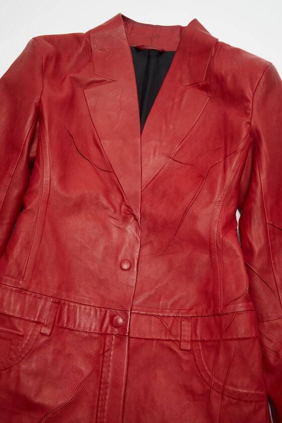 Acne Studios Ledermantel Laufsteg-Show Fabrik Onlineshop