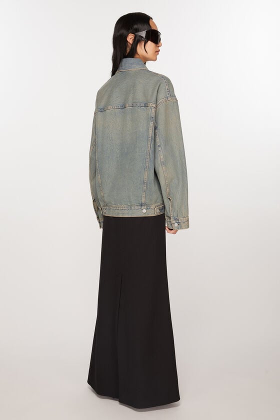Acne Studios Oversized-Denimjacke Sonderangebot