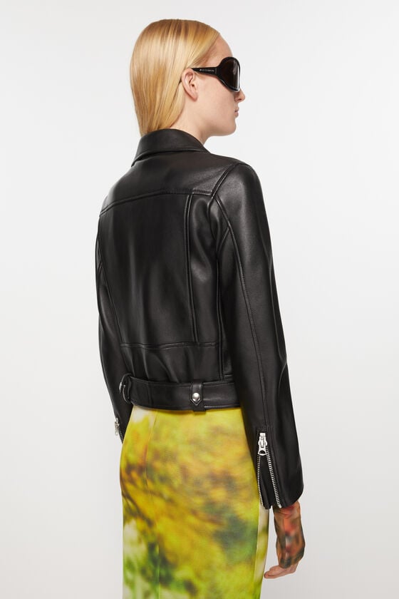 Acne Studios Bikerjacke aus Leder Günstig kaufen