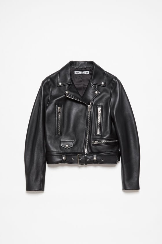 Acne Studios Bikerjacke aus Leder Günstig kaufen